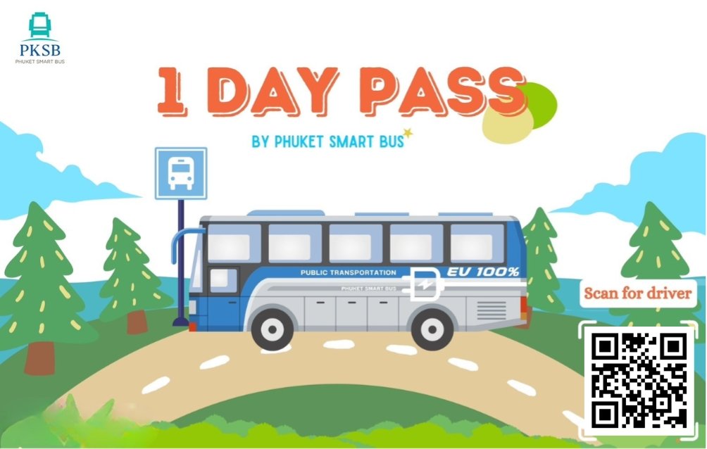 1 Day Pass - Route 2 — Phuket Smart Bus Day Pass