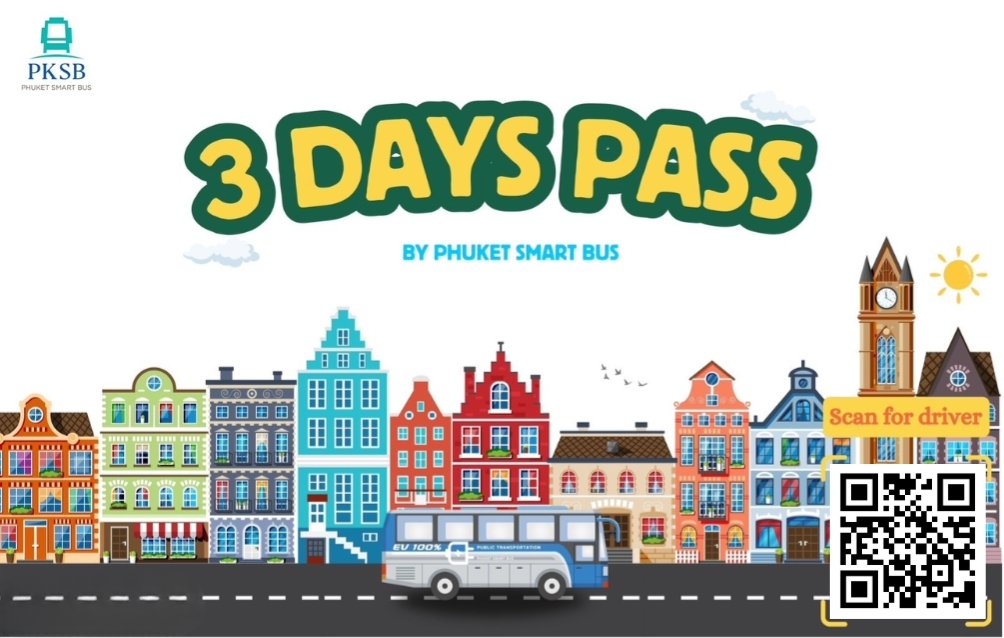 3 Days Pass - Route 2 — Phuket Smart Bus Day Pass